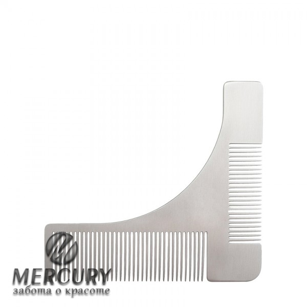 Расческа стальная для моделирования бороды 1