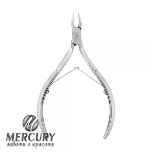 NN_N-01-4. Кусачки для кутикулы. Лезвие 4 мм. Двойная пружина. Матовые