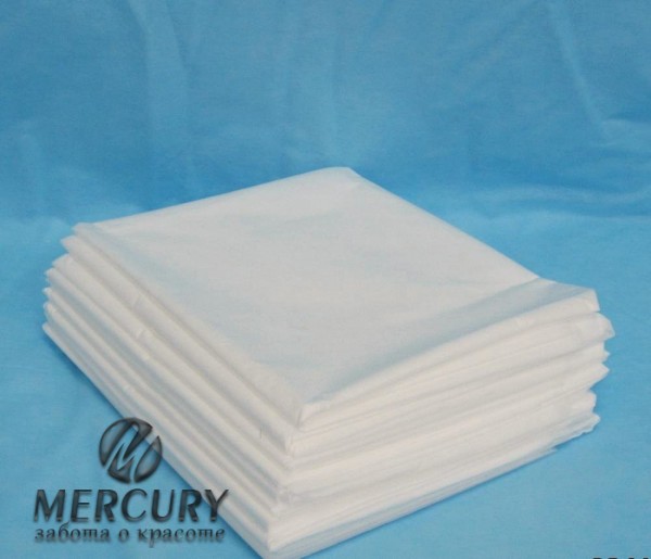 Простыня одноразовая 160 х 200 см, Белая (10 шт.)