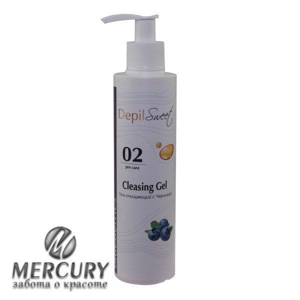 Гель очищающий с черникой, 200мл