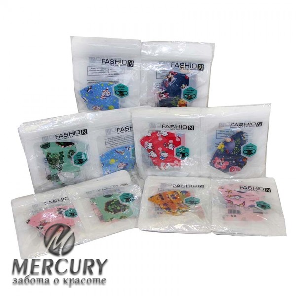 Многоразовая детская тканевая защитная маска из неопрена