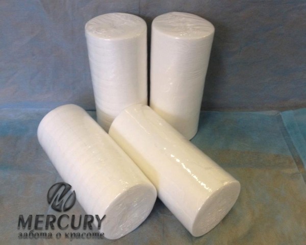 Салфетка 23х23 см СТАНДАРТ в РУЛОНЕ с перфорацией, Белая, 150 шт.