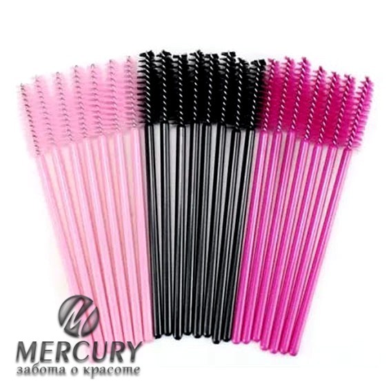 Щеточки для ресниц, 50шт