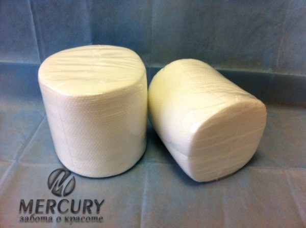 Салфетка одноразовая СТАНДАРТ 20х20 см, РУЛОН с перфорацией, белая, 100 шт.