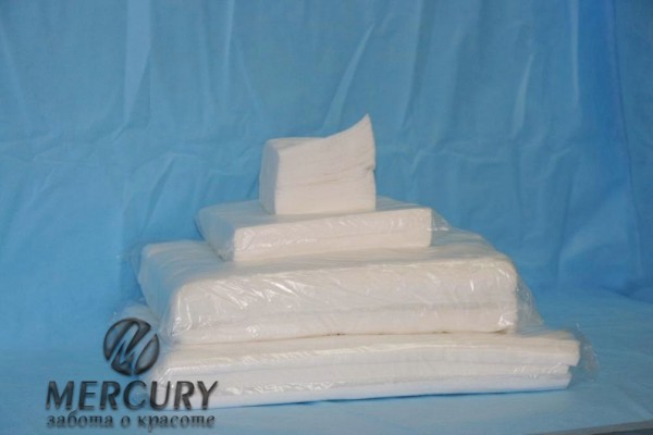 Салфетка 20х30 см впитывающая Белая, одноразовая, СТАНДАРТ 100 шт.