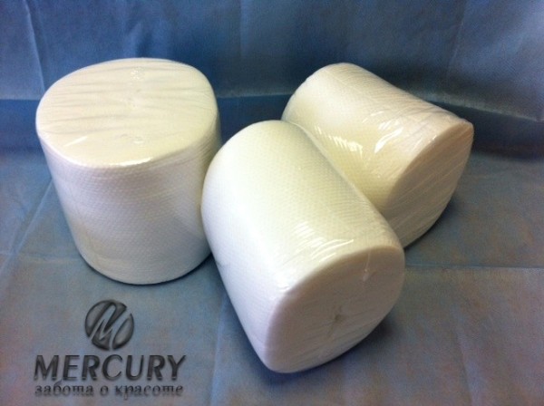 Салфетка СТАНДАРТ 30х20 см в РУЛОНЕ с перфорацией, Белая, 100 шт.