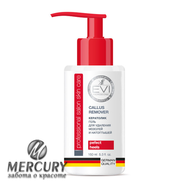 Гель для удаления мозолей и натоптышей EVI 450мл