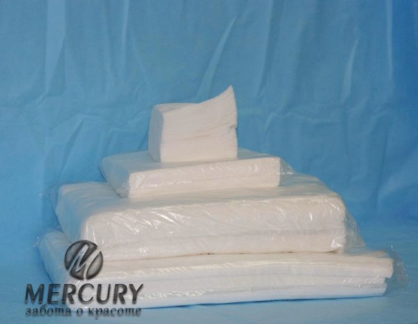 Салфетка СТАНДАРТ 35х40 см впитывающая Белая, 100 шт.