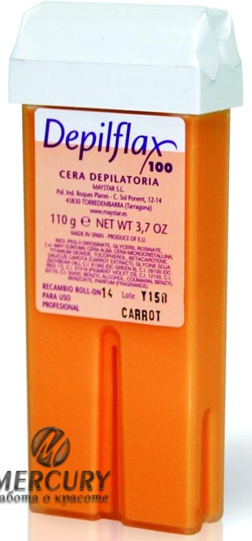 Морковь - Для загорелой кожи с кератином, плотный