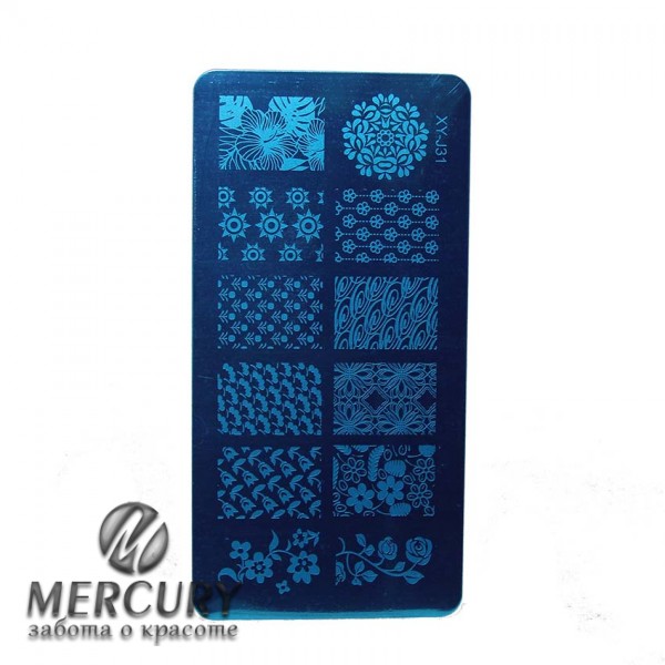 Пластина для стемпинга №1