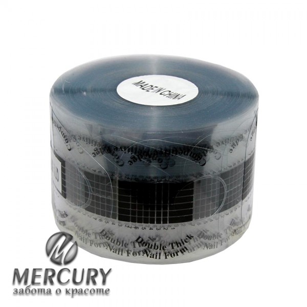 Формы для наращивания ногтей прозрачные, 500шт