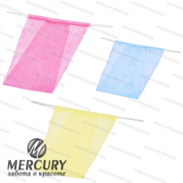 ТРУСЫ Бикини жен. для депиляции, голубые, СМС, 25 шт.