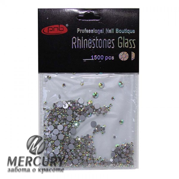 Стразы PNB северное сияние AB-mix 1500 шт