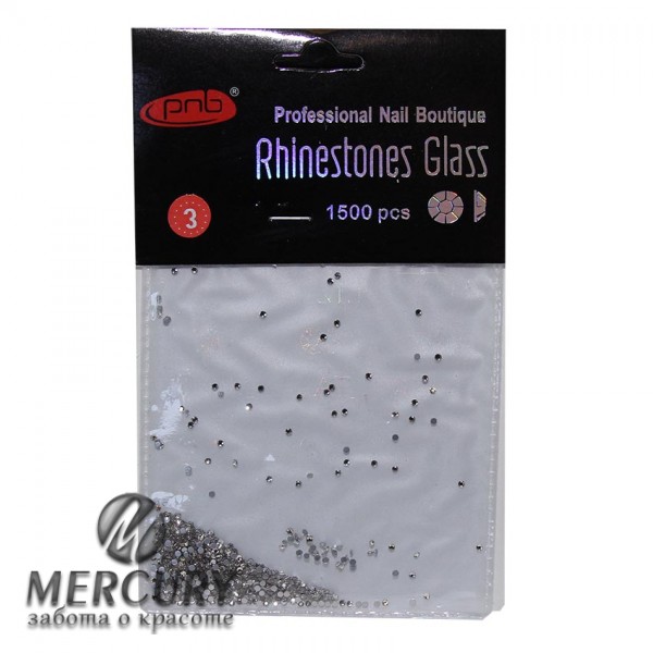 Стразы PNB серебро SS-6 1500 шт
