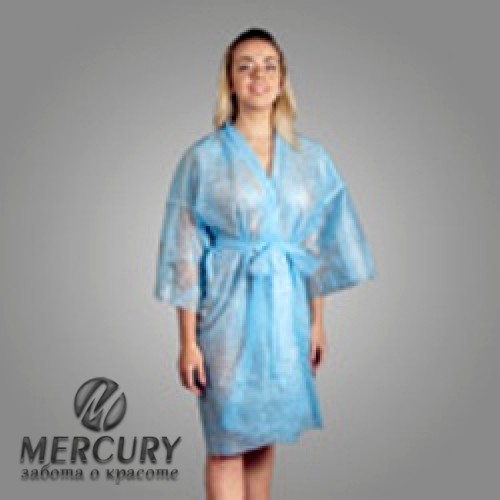 Халат - кимоно БУСИДО (СМС) Голубой