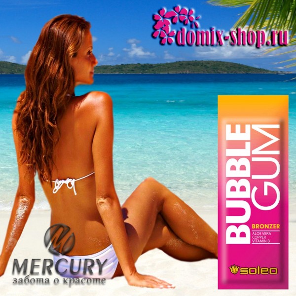 500573 Bubble Gum бронзатор с ускорителем загара