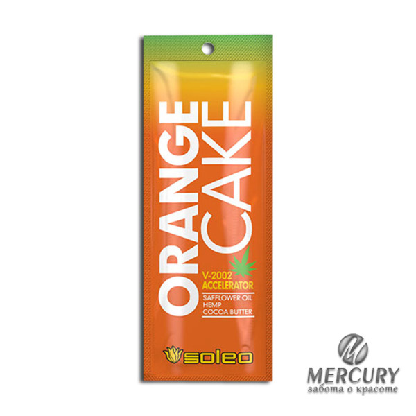 Orange Cake Интенсивный усилитель загара с экстрактом конопли.