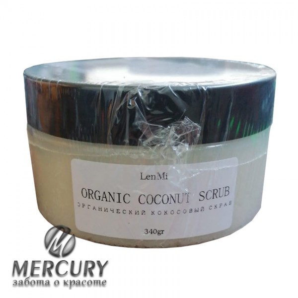 Органический кокосовый скраб, 340г